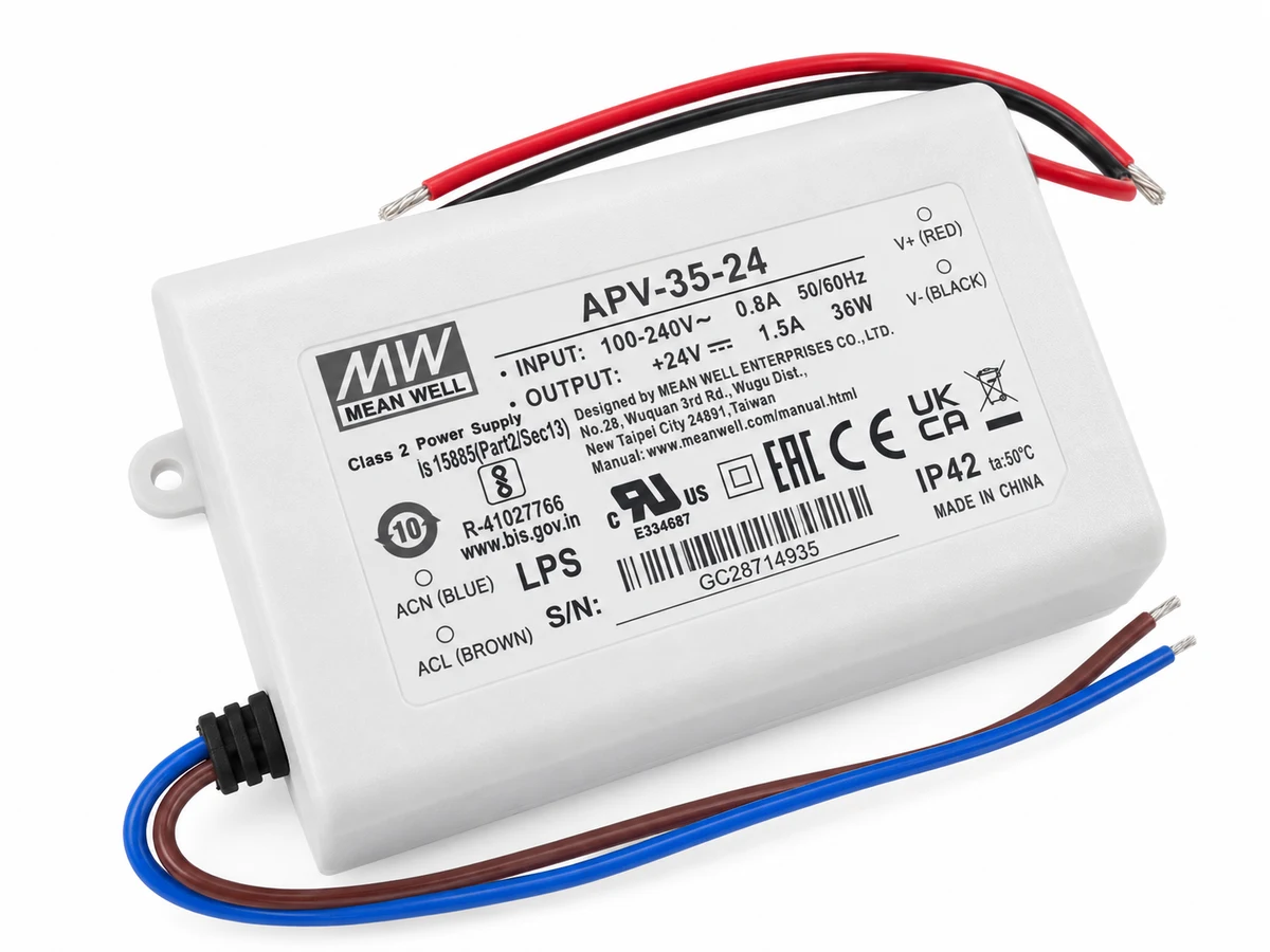 Fuente MEAN WELL APV-35-24