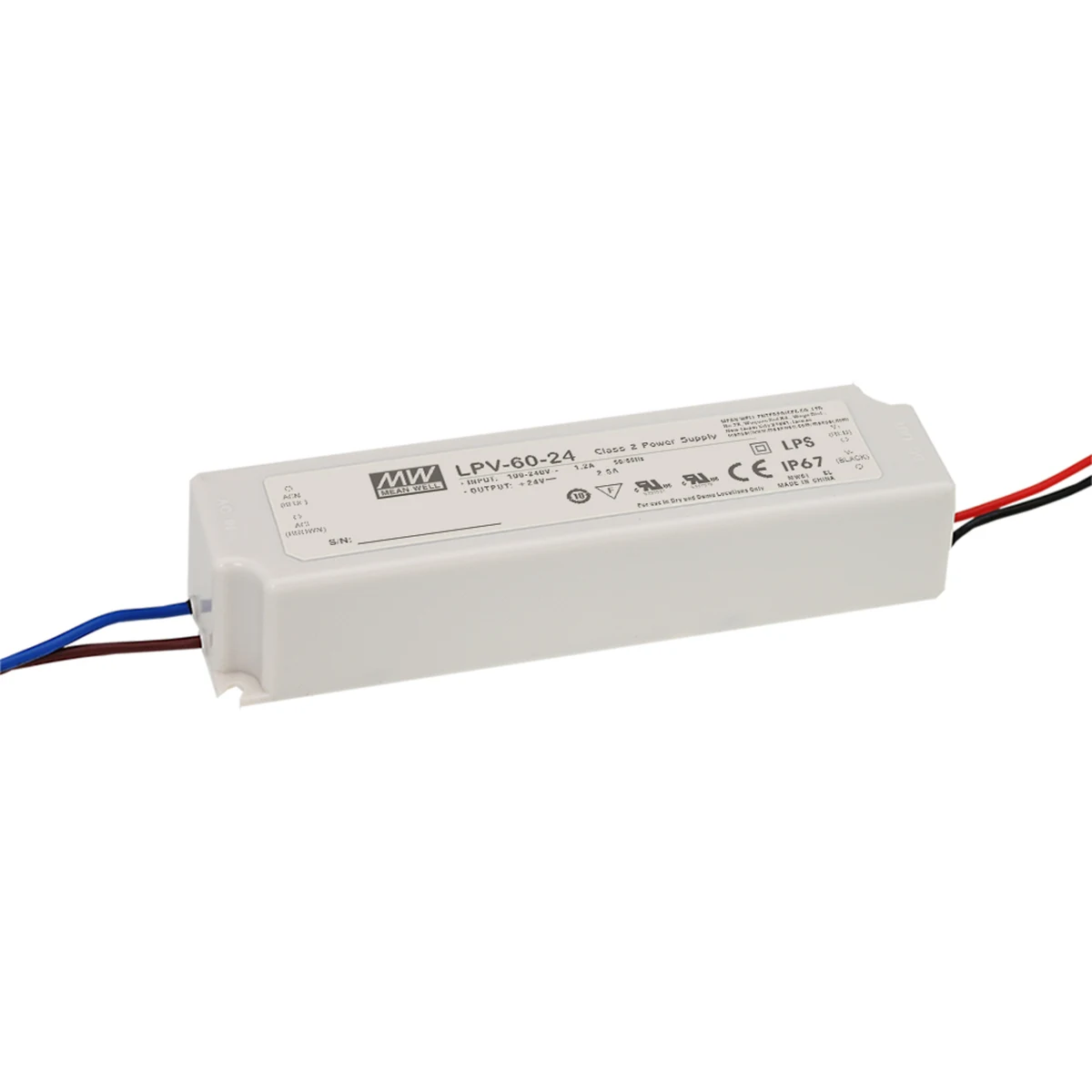 Fuente MEAN WELL LPV-60-24