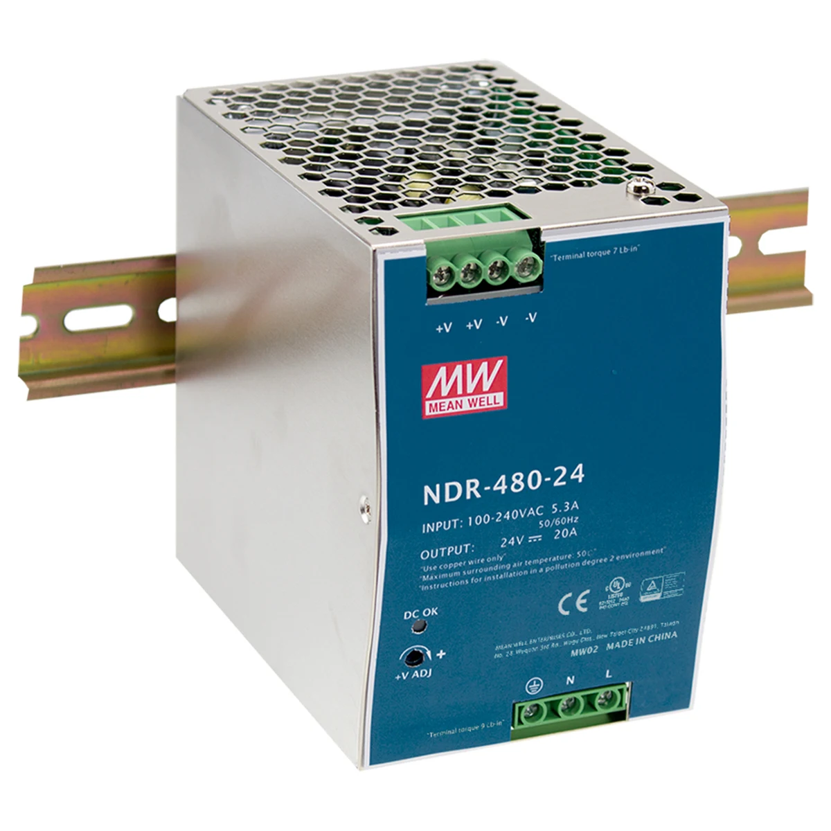 Fuente MEAN WELL NDR-480-24