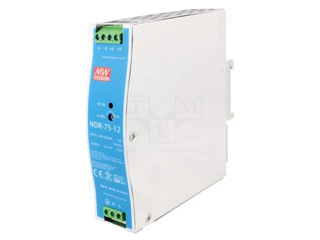 Fuente MEAN WELL NDR-75-12