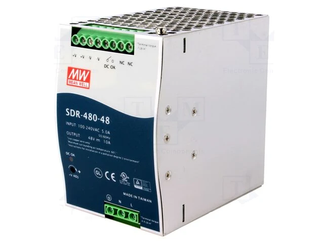 Fuente MEAN WELL SDR-480-48