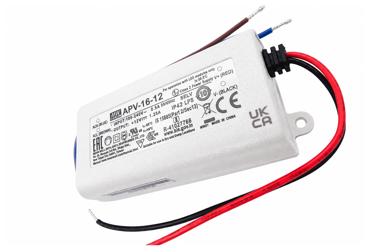 Fuente MEAN WELL APV-16-12
