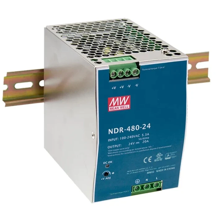 Fuente de alimentación de la serie NDR de MEAN WELL